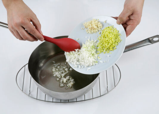 ingredientes para el risotto