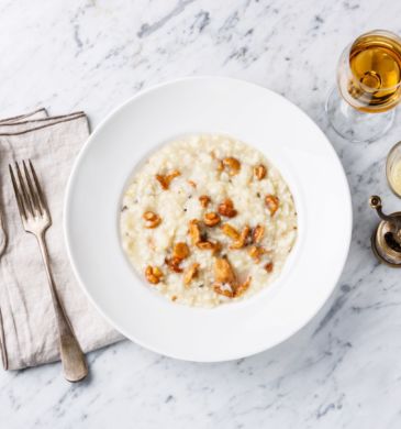 risotto-con-rebozuelos-y-queso-parmesano